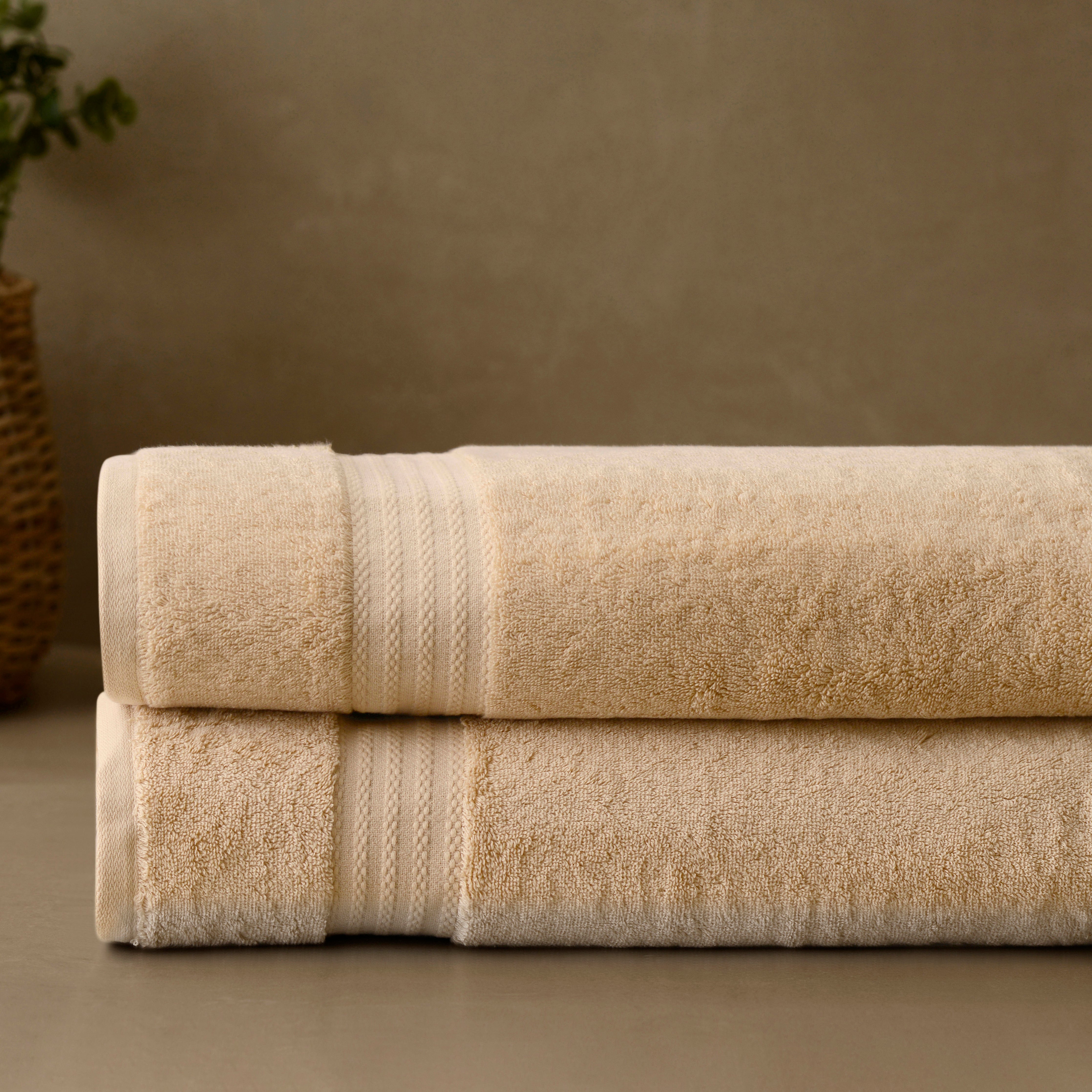 PC Organics Organic Cotton Bath Towel, White - 1 ea